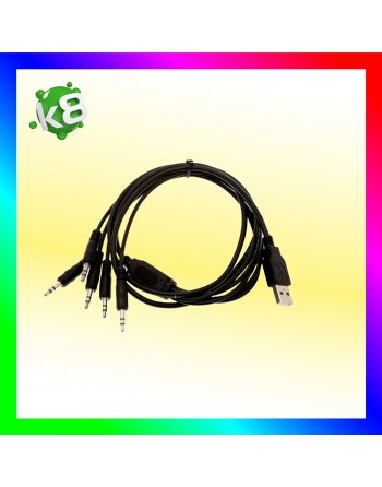 Cargador K8 5x USB